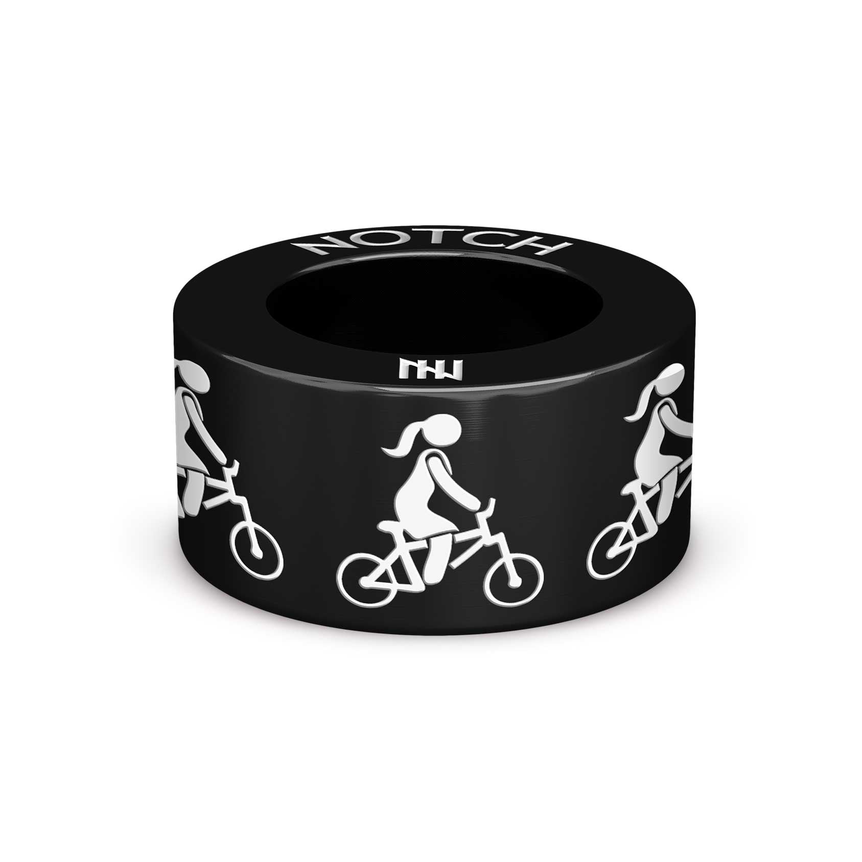 Cyclist Girl NOTCH Charm